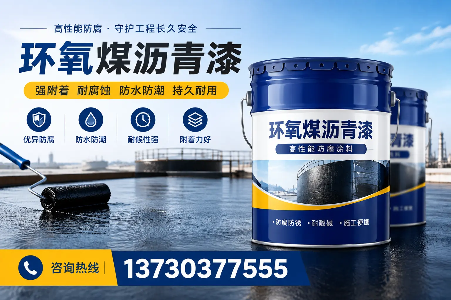 如何判断环氧煤沥青漆的质量?屯昌消费者指南